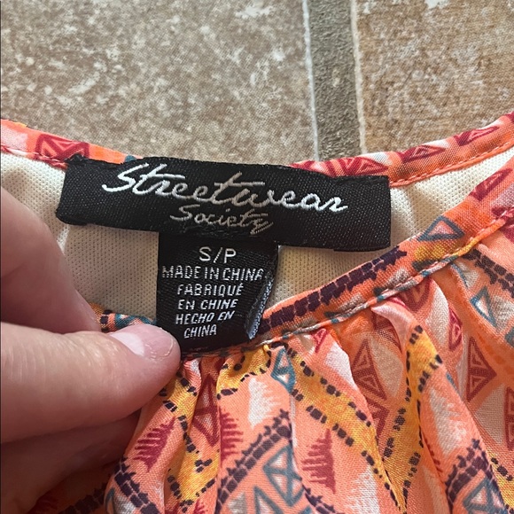 Streetwear Society Colorful Chevron Camisole - Picture 3 of 3